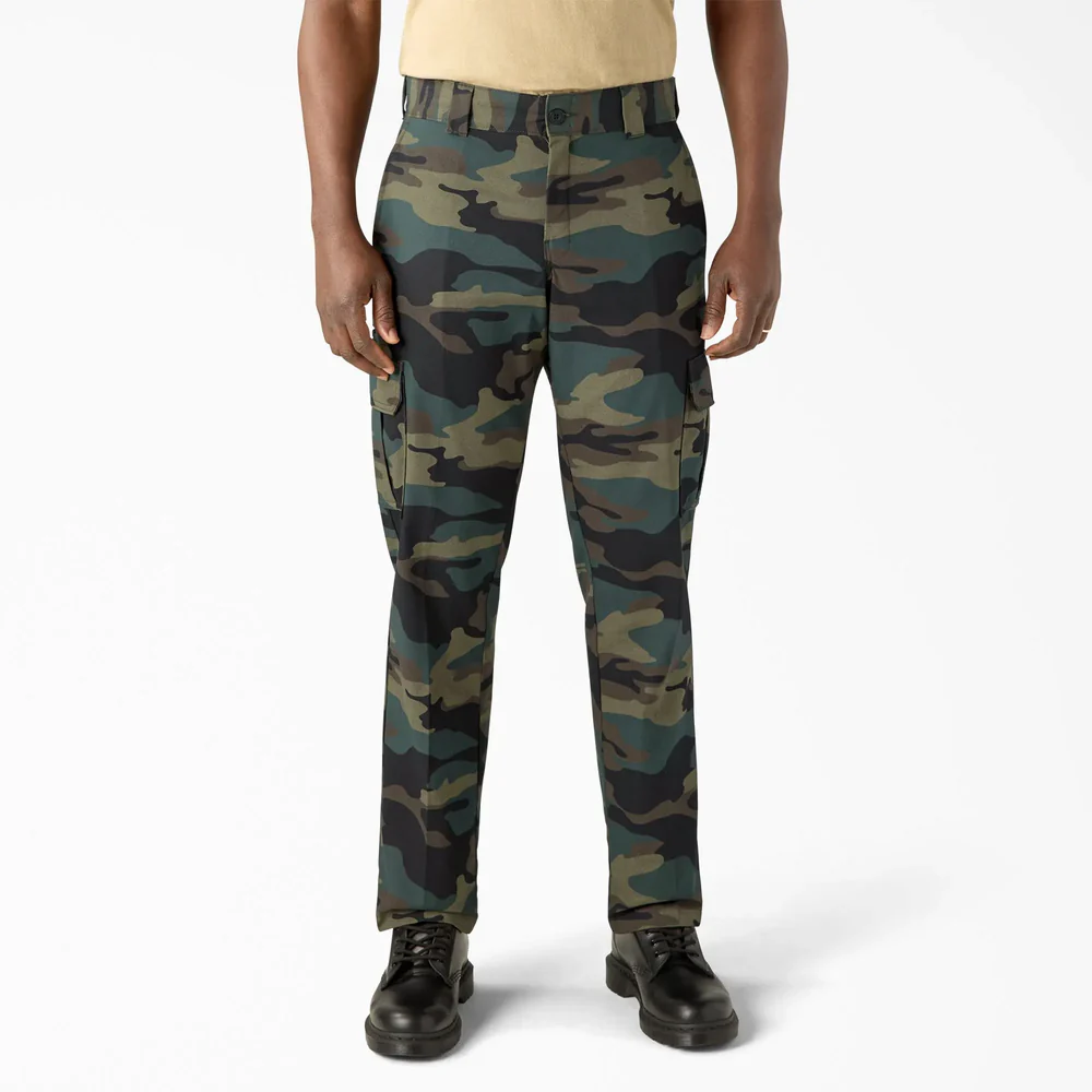 Flexible Regular Fit Cargo Pants