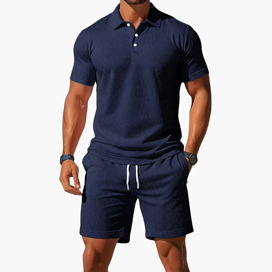Coastal Comfort Summer Polo Set