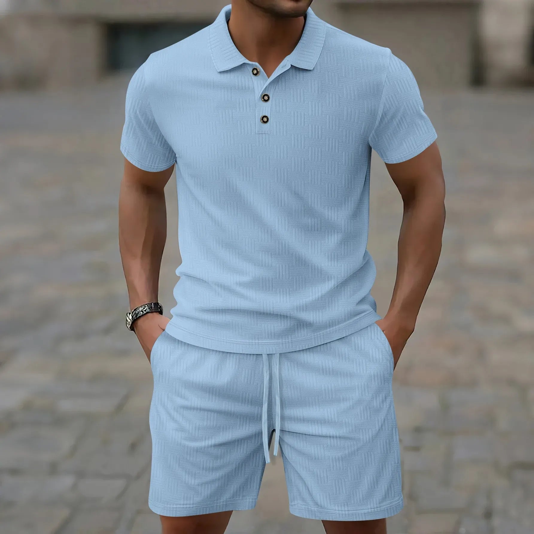 Coastal Comfort Summer Polo Set